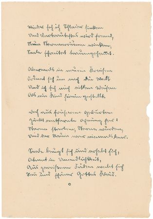 Lot #553 Hermann Hesse: Beautiful watercolor and poetry set created for his sister?s birthday - Image 10