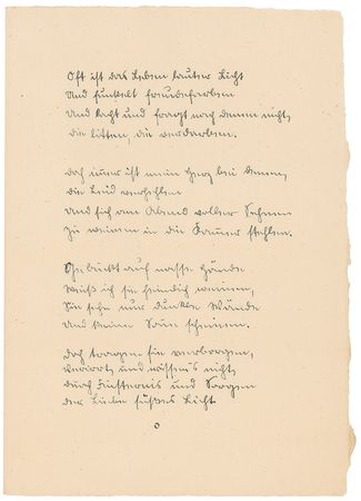 Lot #553 Hermann Hesse: Beautiful watercolor and poetry set created for his sister?s birthday - Image 12