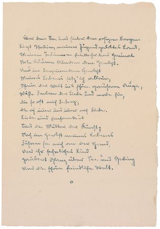 Lot #553 Hermann Hesse: Beautiful watercolor and poetry set created for his sister?s birthday - Image 14