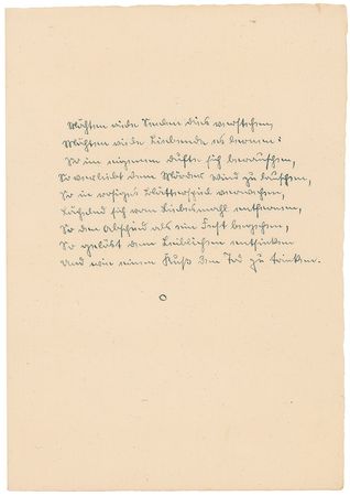 Lot #553 Hermann Hesse: Beautiful watercolor and poetry set created for his sister?s birthday - Image 6