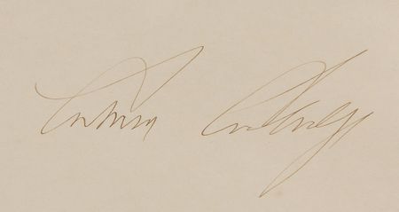 Lot #47 Calvin Coolidge Signed Document - Image 3