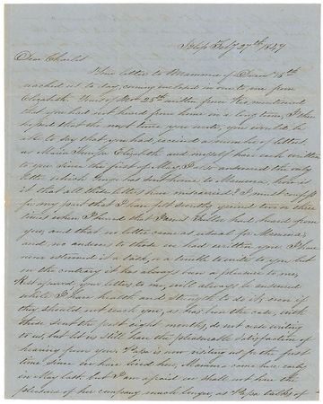 Lot #173 Gold Rush Handwritten Letter Signed - Image 1