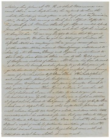 Lot #173 Gold Rush Handwritten Letter Signed - Image 2