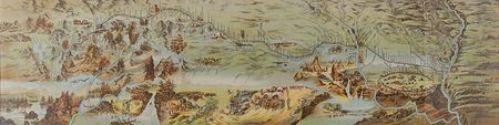 Lot #230 Mormon: Stunning illustration of the Mormon trek to Great Salt Lake - Image 2