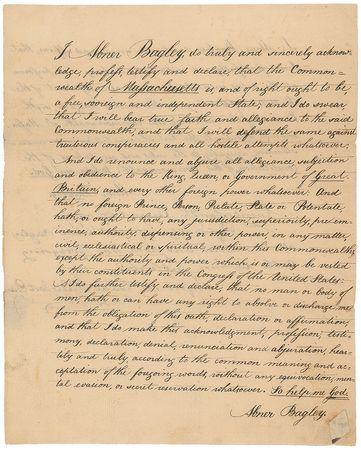 Lot #385 Abner Bagley - Image 1