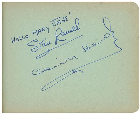 Lot #757 Actors and Entertainers Autograph Album - Image 2