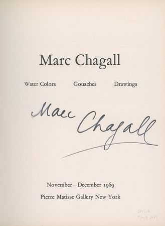 Lot #500 Marc Chagall Book - Image 1