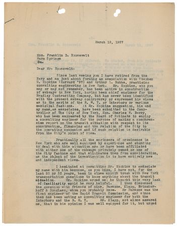 Lot #51 Franklin D. Roosevelt Typed Letter Signed - Image 4