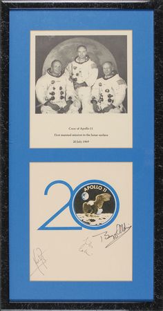 Lot #421 Apollo 11: Amazing 20th anniversary program for Apollo 11 - Image 1
