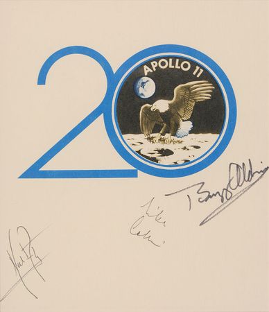 Lot #421 Apollo 11: Amazing 20th anniversary program for Apollo 11 - Image 2