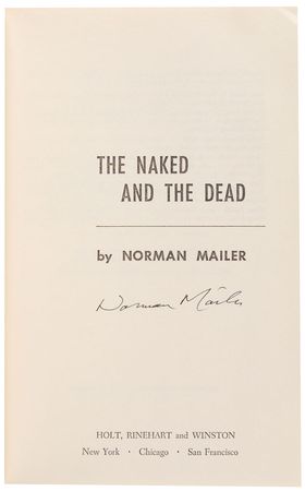 Lot #609 Norman Mailer - Image 1