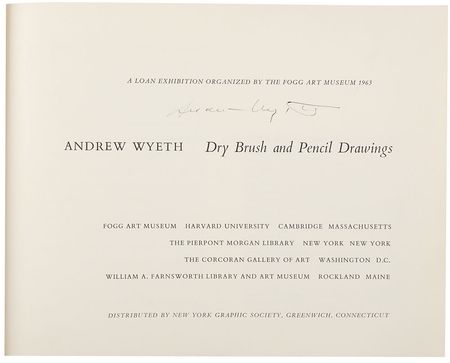 Lot #513 Andrew Wyeth - Image 1