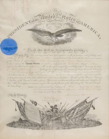 Lot #26 Abraham Lincoln: 1864 appointment to the Union’s Veteran Reserve Corps - Image 2