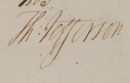 Lot #3 Thomas Jefferson and James Madison: Exceptional four-language Jefferson-Madison ship’s papers for a merchant vessel - Image 2