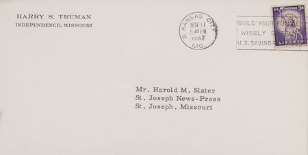 Lot #92 Harry S. Truman Typed Letter Signed - Image 3