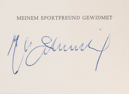 Lot #869 Max Schmeling - Image 1