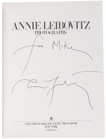 Lot #505 Annie Leibovitz - Image 1