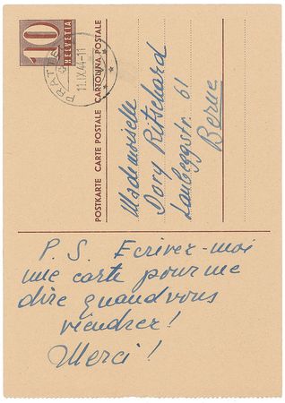 Lot #647 Dinu Lipatti: Exceedingly rare letter by the tragic Romanian pianist - Image 2