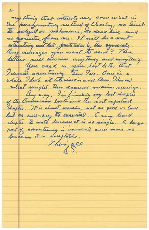 Lot #578 John Steinbeck: ?I?m finishing my last chapter of the Americans book and the most important chapter? - Image 2