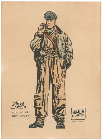 Lot #516 Milton Caniff Sketches - Image 1