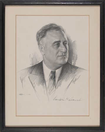 Lot #49 Franklin D. Roosevelt Signed Photograph - Image 2