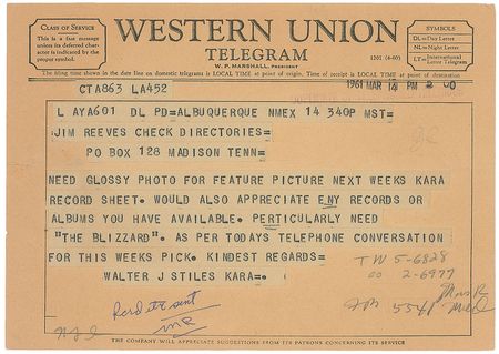 Lot #741 Jim Reeves - Image 2