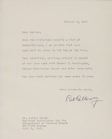 Lot #717 Cab Calloway Typed Letter Signed - Image 2