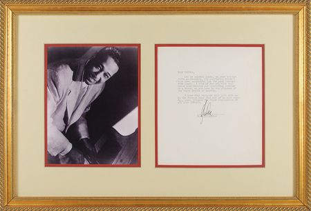 Lot #724 Duke Ellington Typed Letter Signed - Image 1