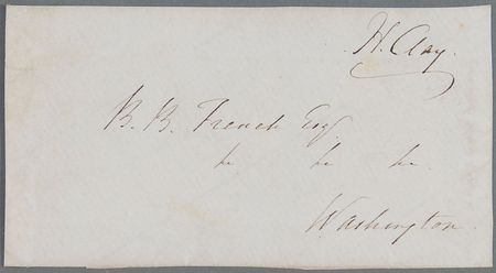 Lot #285 Henry Clay Free Frank - Image 1