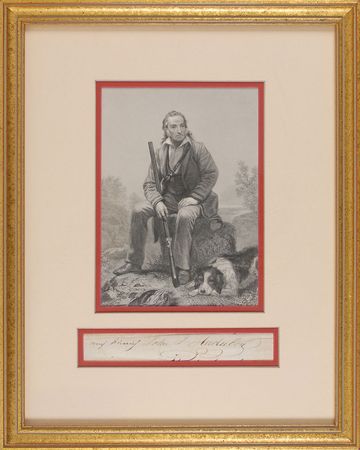 Lot #465 John J. Audubon Signature - Image 1