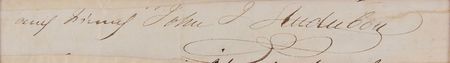 Lot #465 John J. Audubon Signature - Image 2