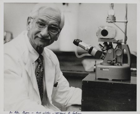 Lot #323 Albert Sabin Signed Photograph - Image 2