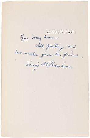 Lot #94 Dwight D. Eisenhower Book - Image 1