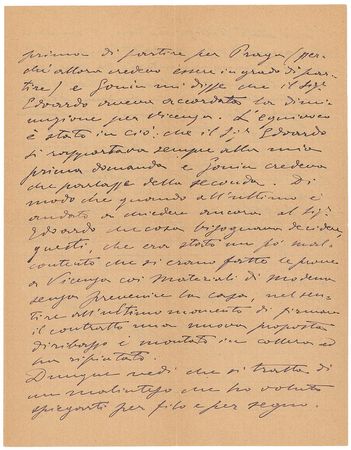 Lot #646 Ruggero Leoncavallo Handwritten Letter Signed - Image 3