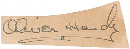 Lot #806 Laurel and Hardy Signatures - Image 2