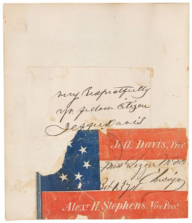 Lot #115 19th Century Notables: Remarkable collection with six presidents, heroes of the South, and notable 19th-century figures - Image 3