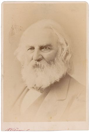 Lot #608 Henry Wadsworth Longfellow Signature - Image 2