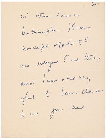 Lot #61 John F. Kennedy: 1955 handwritten letter from Senator Kennedy to a Massachusetts political ally - Image 2