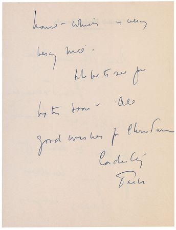 Lot #61 John F. Kennedy: 1955 handwritten letter from Senator Kennedy to a Massachusetts political ally - Image 3