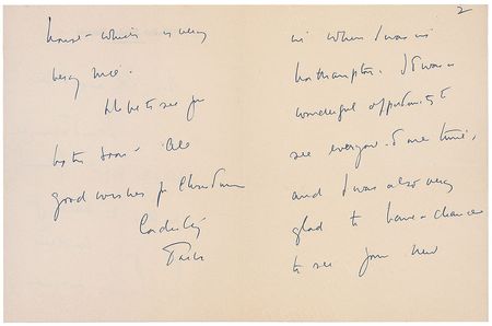 Lot #61 John F. Kennedy: 1955 handwritten letter from Senator Kennedy to a Massachusetts political ally - Image 5