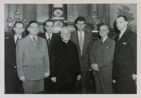 Lot #61 John F. Kennedy: 1955 handwritten letter from Senator Kennedy to a Massachusetts political ally - Image 6