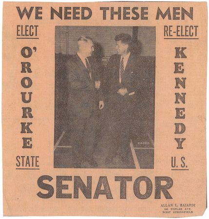 Lot #61 John F. Kennedy: 1955 handwritten letter from Senator Kennedy to a Massachusetts political ally - Image 7
