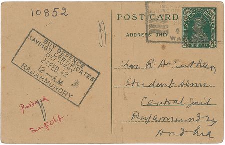 Lot #2097 Mohandas Gandhi Autograph Letter Signed - Image 2