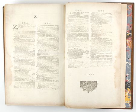 Lot #2098 Samuel Johnson Dictionary - Image 2