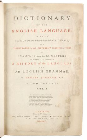 Lot #2098 Samuel Johnson Dictionary - Image 5