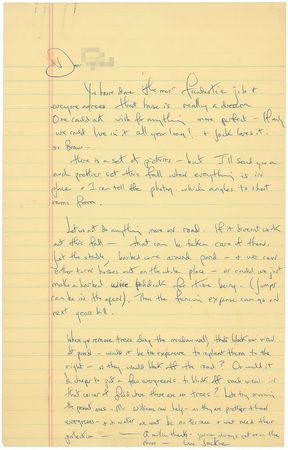 Lot #2047 Jacqueline Kennedy Wexford House Archive - Image 16