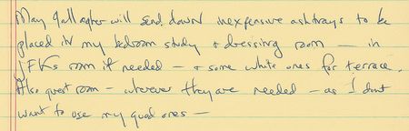 Lot #2047 Jacqueline Kennedy Wexford House Archive - Image 20