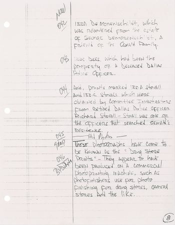 Lot #2064 Officer Cecil Kirk JFK Assassination Archive - Image 6