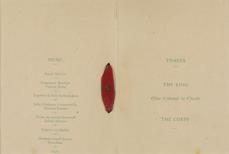 Lot #2073 Winston Churchill Signed Menu - Image 3