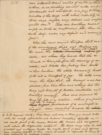 Lot #2099 Washington Irving Autograph Manuscript - Image 2